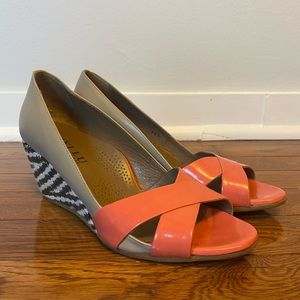 Anyi Lu 2” multi-color wedges